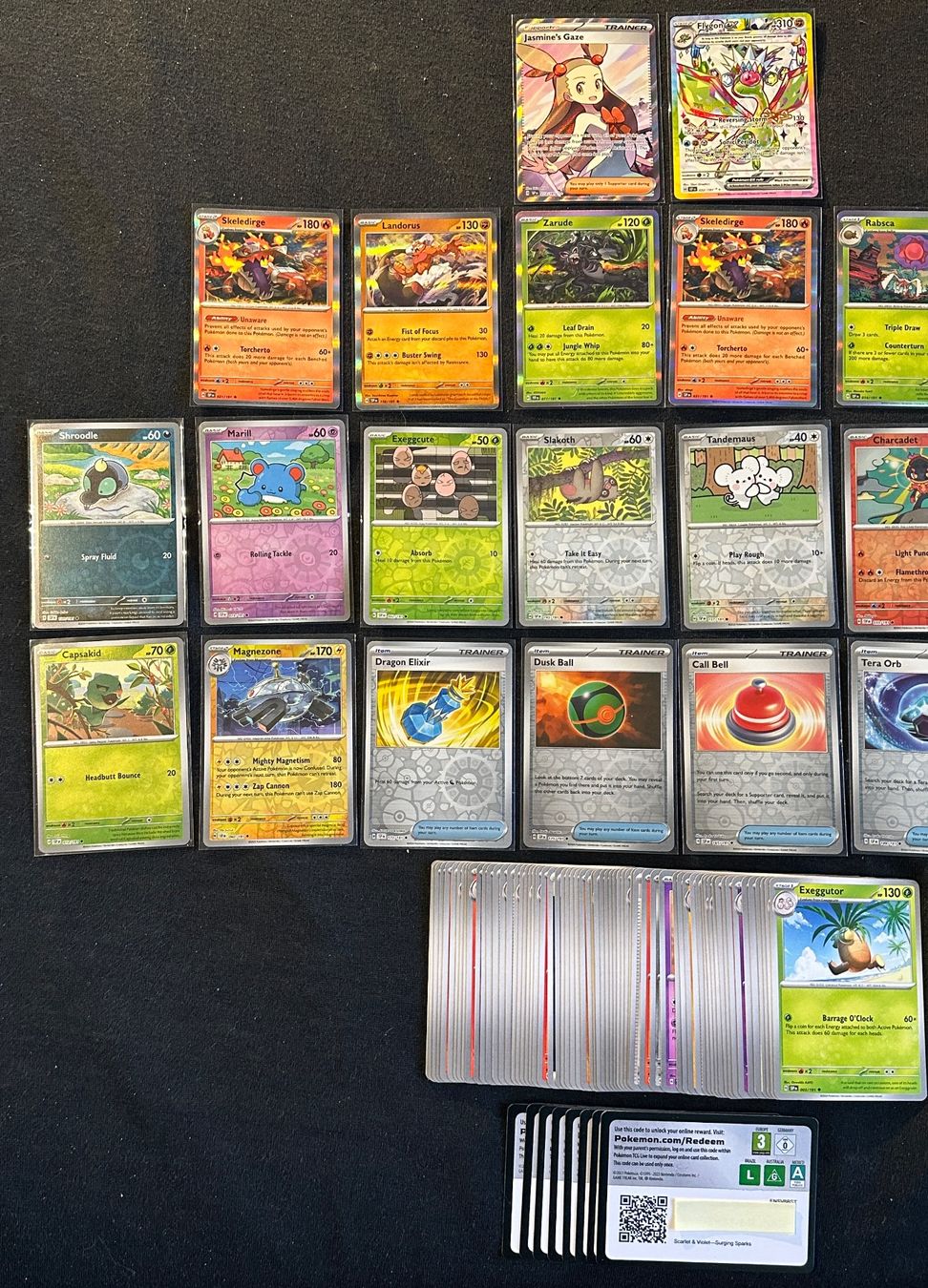 Pokémon Carte collezionabili: SURGING SPARKS POKEMON SAMMLUNG ENGLISH – Nuovo (secondo la descrizione) da Binz venduto da Cediboy 1