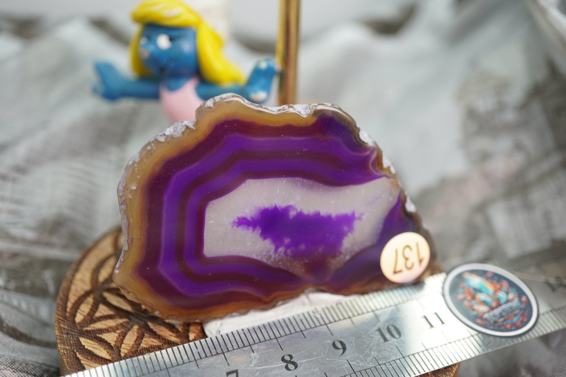 Mineralien & Heilsteine: Achat  Scheibe   Wunderschön       ab  1.-     Räumung – Neu und originalverpackt aus Eschenbach SG von topstone 4