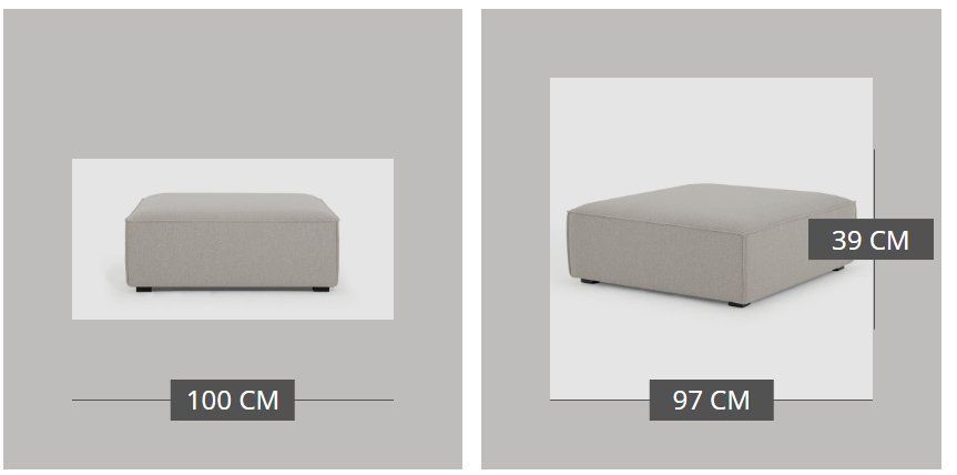Sofacompany Sgabelli: Daphne Fusshocker XL -  Sofacompany – Usato da Bern venduto da Sofa_Company_Bern 4