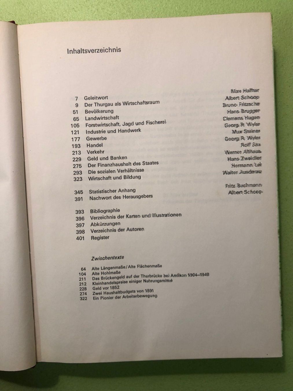 Libri: Wirtschaftsgeschichte d. Kantons Thurgau – Usato da Zürich venduto da allp 2