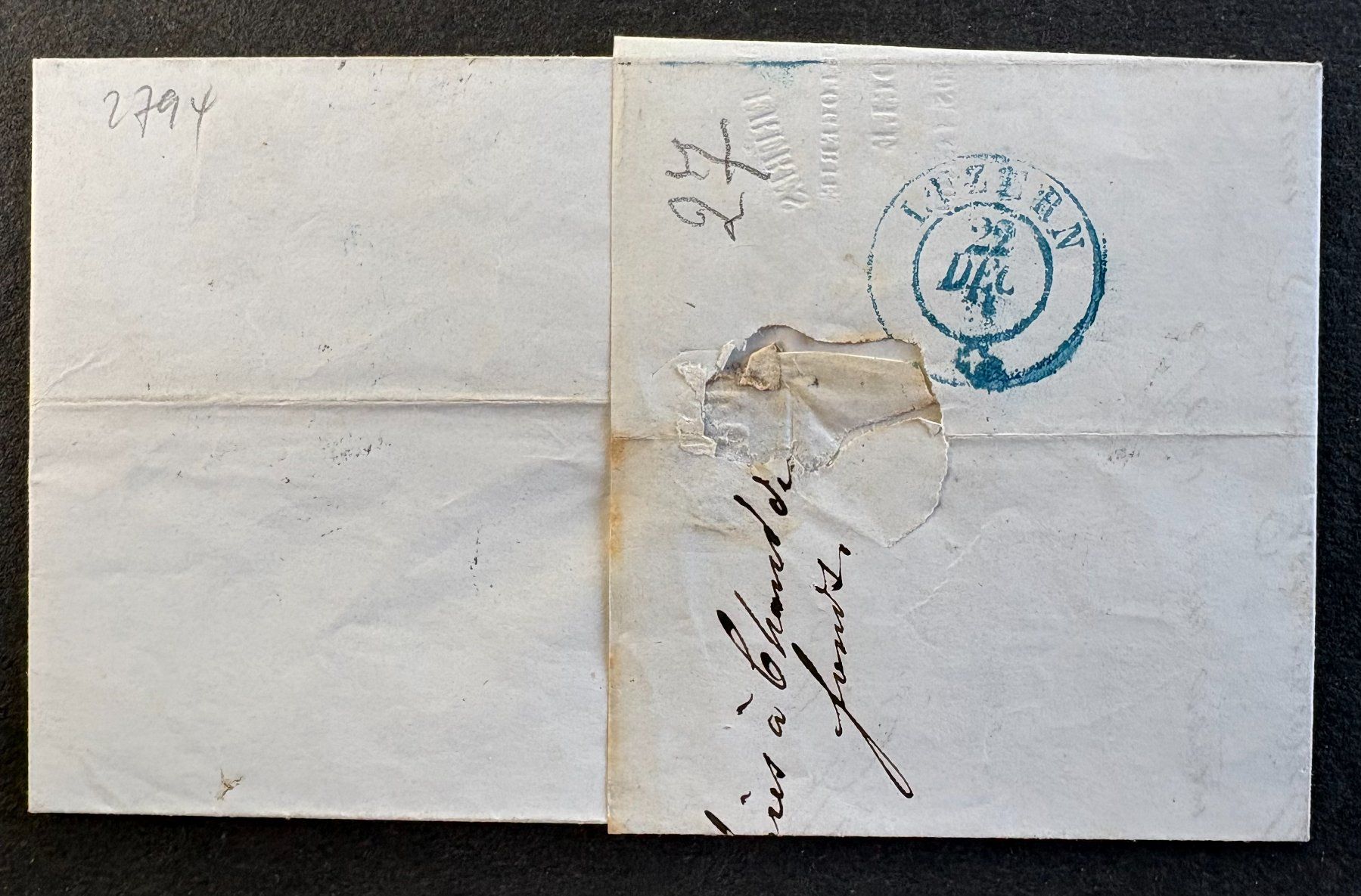 Tutti i francobolli: FALTBRIEF SCHWEIZ 1854/62 – Usato da Ostermundigen venduto da Heavenmaus75 1