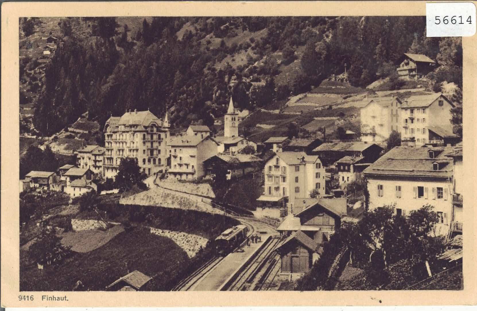 Cartes postales: Finhaut - La Gare – D'occasion à Ettingen par Kartenplanet