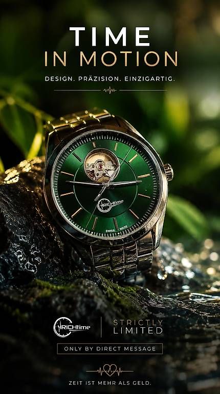 Uhren: OpenHeart  Schweizer Uhr von RiCHtime – Neu und originalverpackt aus Necker von chr_8kp9
