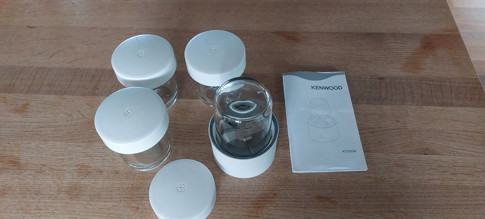 Kenwood Multimühle AT320A (inkl. 4 Gläser mit Deckel) (Gebraucht) in ...