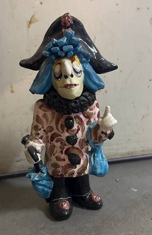 Statuette: Fasnachtsfigur Harlekin – Usato da Binningen venduto da Bebbi28