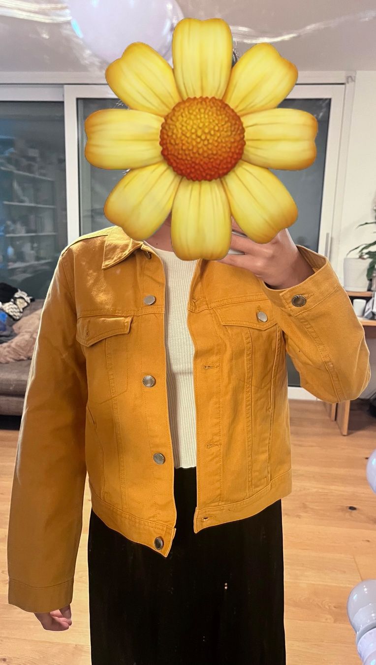 H&M Giacche: Gelbe Jeans Jacke – Usato da Kriens venduto da val_8tzm