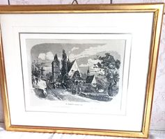 St. Martins Kappele Zug Holzstich 1876