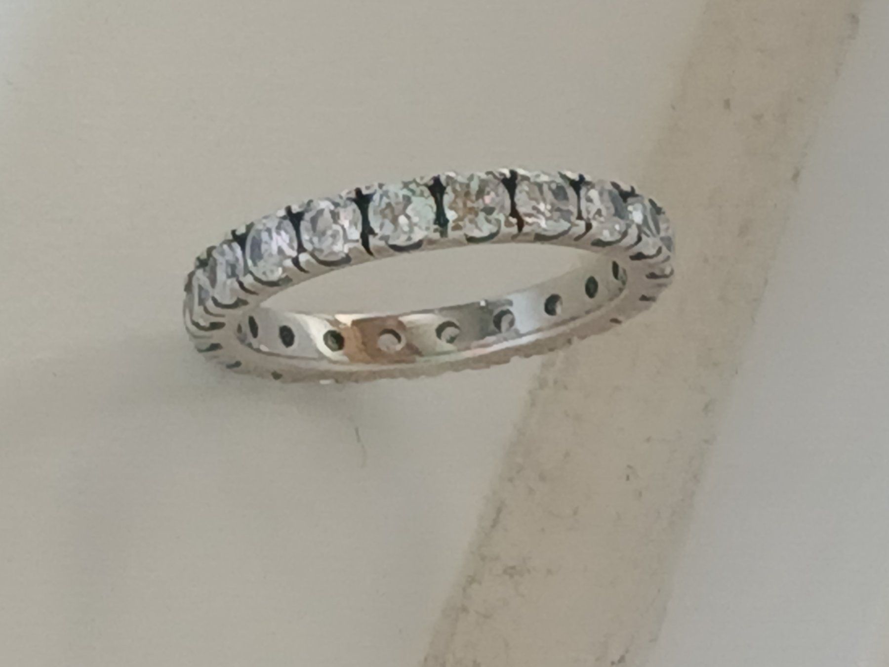 Anelli: Ring 925 Silber, Durchm. ca.18.4mm – Usato da Stallikon venduto da madi0320