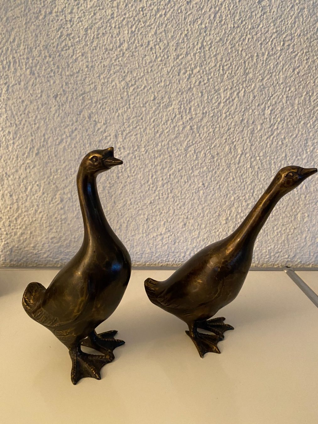 Sculture & Statue: Bronze, 2 schnatternde Gänse – Nuovo (secondo la descrizione) da Zürich venduto da eileenchen1 2