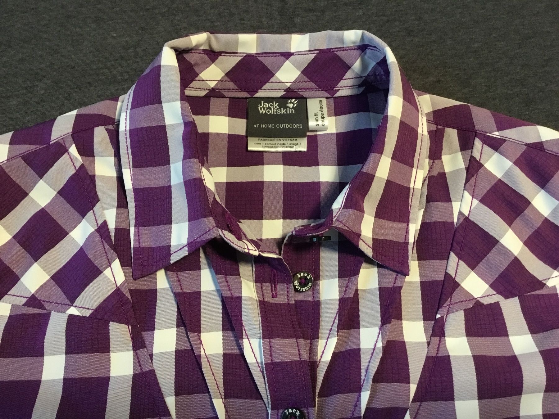 Jack Wolfskin Camicette: Jack Wolfskin Wander Bluse, Women, Gr. 40 – Usato da Chur venduto da Jacky17 1