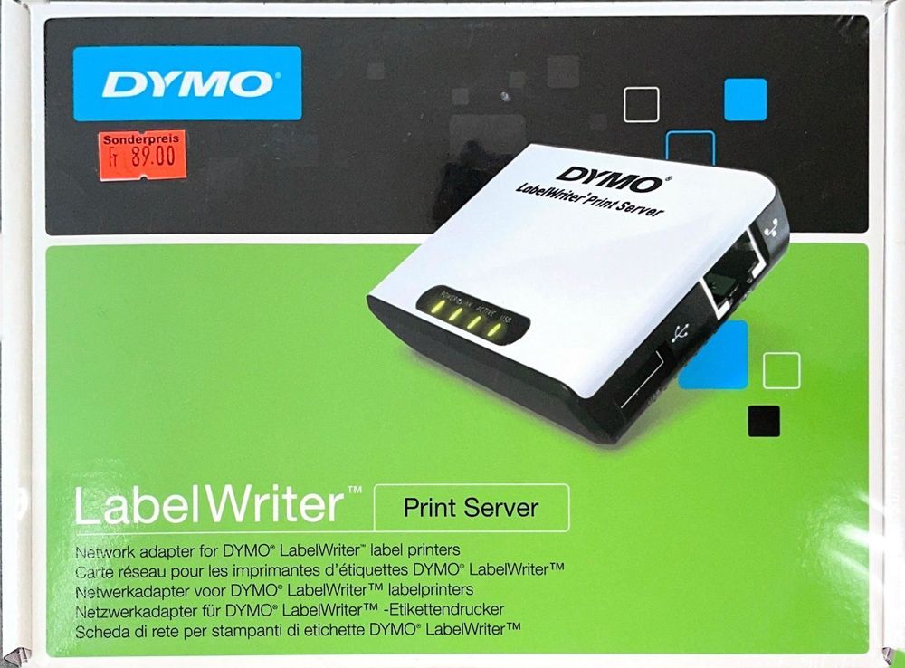 Dymo Label Writer Print Server Kaufen auf Ricardo