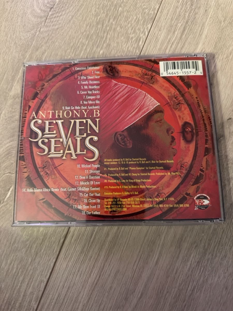 CD: Anthony B - Seven Seals CD – Usato da Oberrohrdorf venduto da Mariann79 1