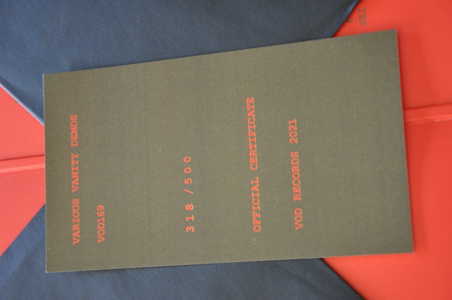 Vinyles: VARIOUS VANITY DEMOS 2LPS SAME - VOD 169 - INDUSTRIAL – Neuf (Voir description) à Sion par jaipur1401 5