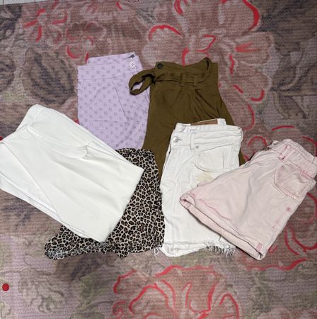 Lot de 6 shorts pour femme, tailles M!