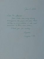 Virginia Vale (1920-2006) Schauspielerin - Autogramm