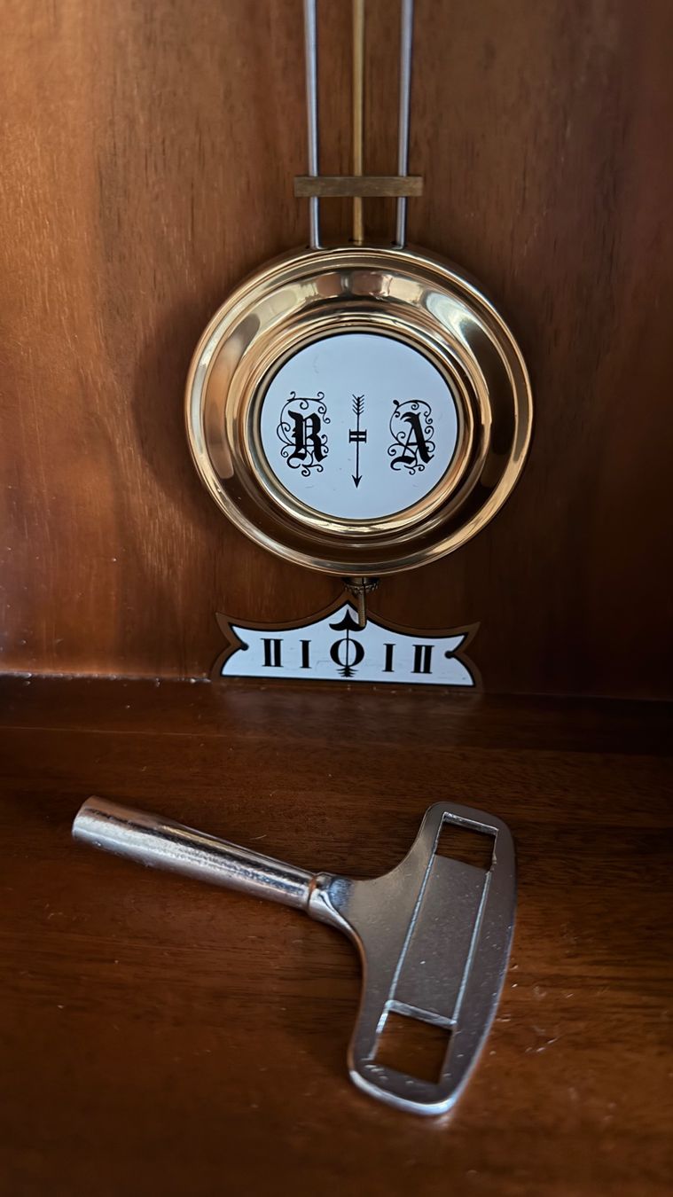 Orologi: Vintage Schmeckenbecher Pendeluhr / Regulator – Usato da Bern venduto da blackshiri 3