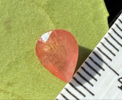 Saphire Farbe Padparadscha