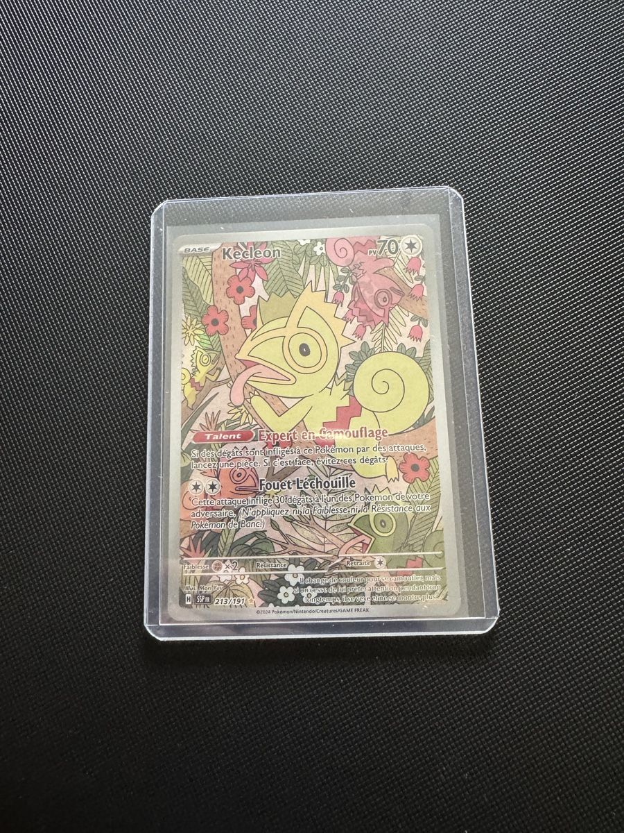 Pokémon Sammelbilder & Trading cards: Kecleon 213/191 NM FR AR SSP carte Pokémon – Neu und originalverpackt aus Courtepin von cr7_jk98 2