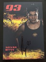 Silvan Wyss Autogrammkarte SCL Tigers 93 signiert