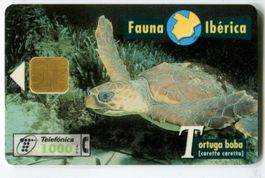 Telefonkarte "Schildkröten". Spanien