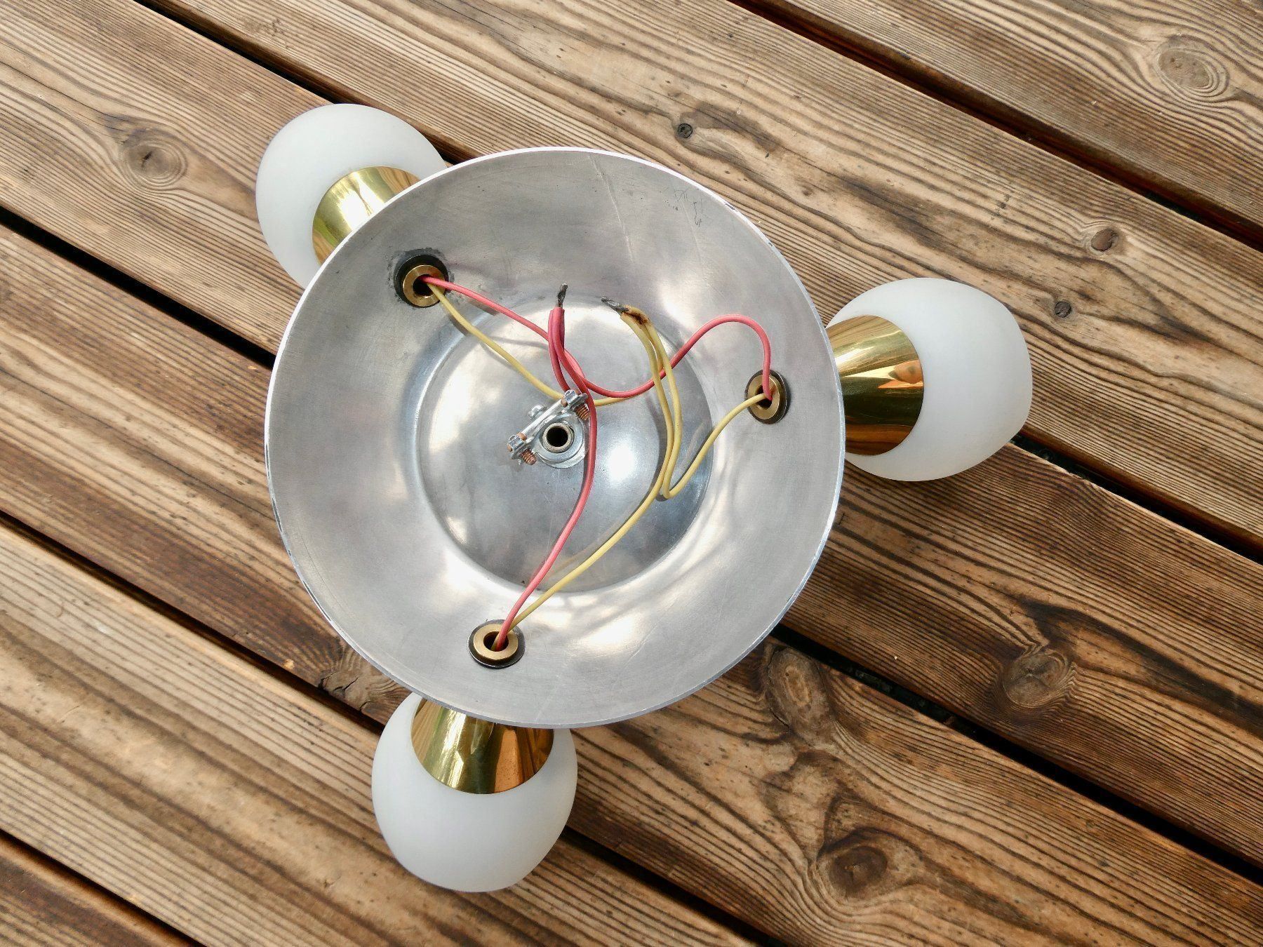 Lampadari & plafoniere: 50er Jahre Deckenlampe – Usato da Lüchingen venduto da Eeizo 3