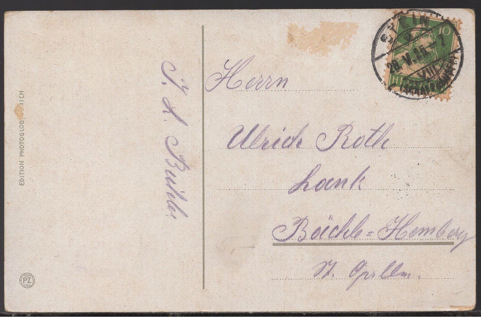 Ansichtskarten: Stein am Rhein  1915 – Gebraucht aus Aarau von kufi44 1