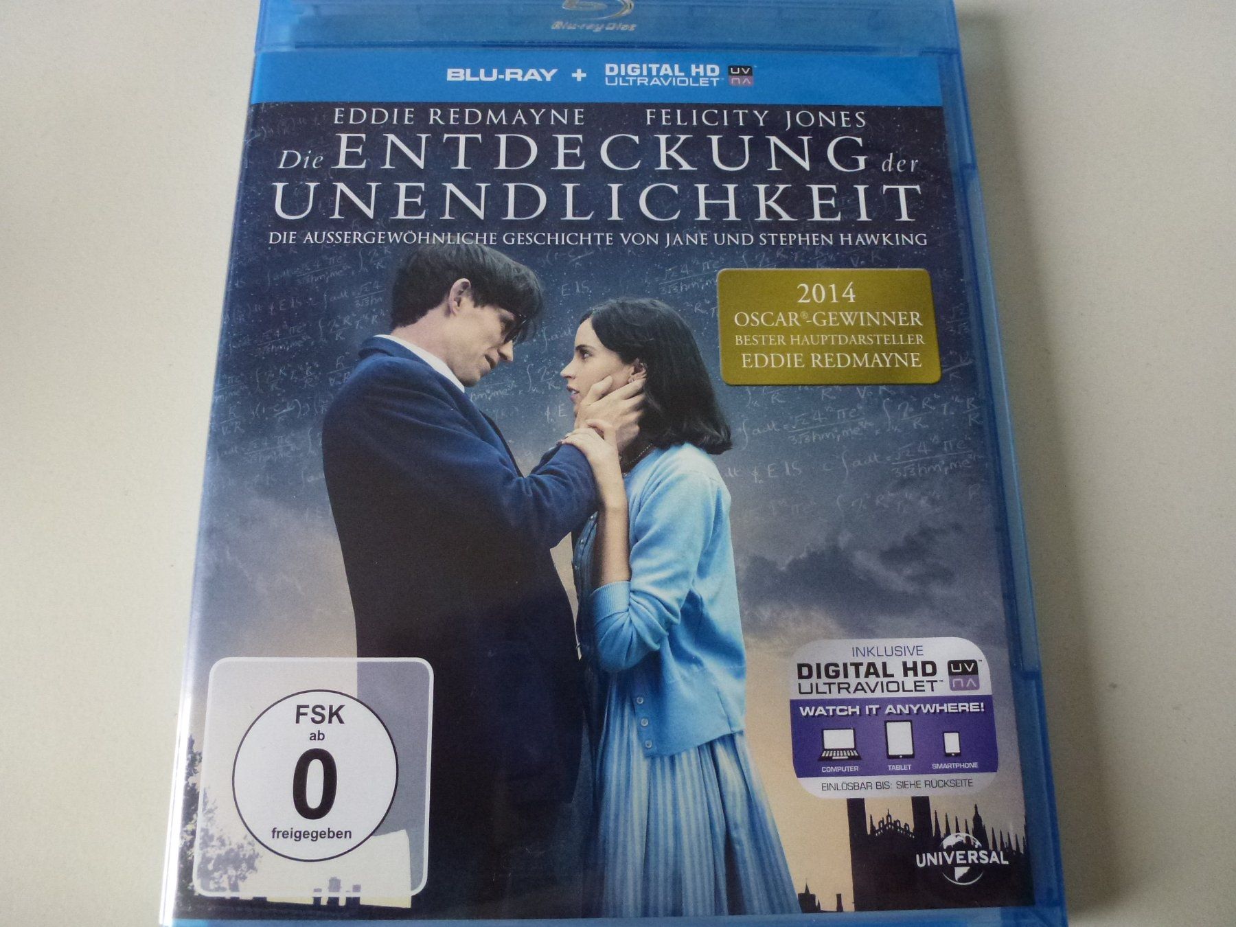 Tutti i DVDs: Die Entdeckung der Unendlichkeit (Blu-Ray) – Nuovo (secondo la descrizione) da Bern venduto da Frebo
