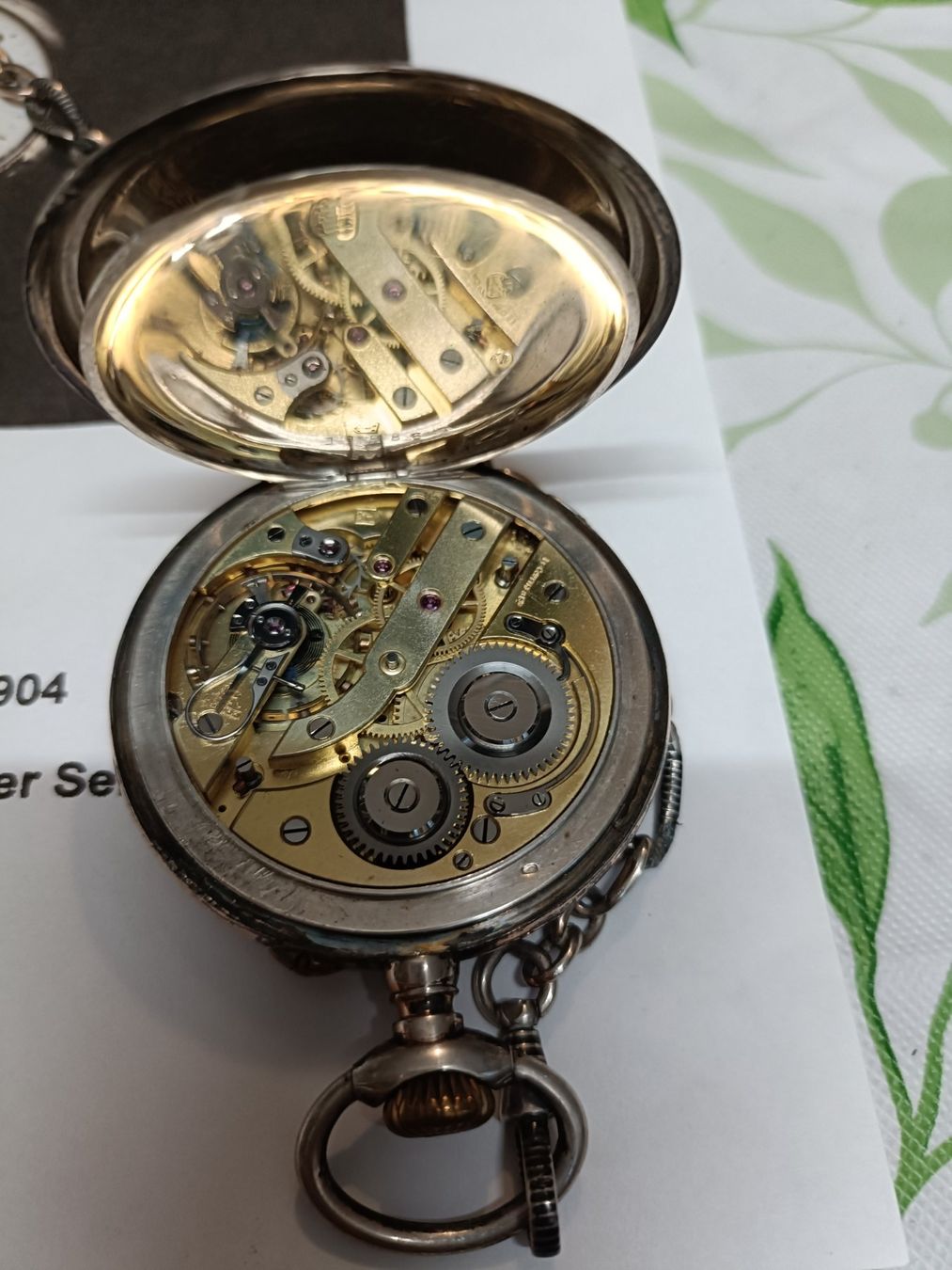 Uhren: Schützentaschenuhr  St. Gallen 1904 – Gebraucht aus Ennetmoos von brunhildenb 4