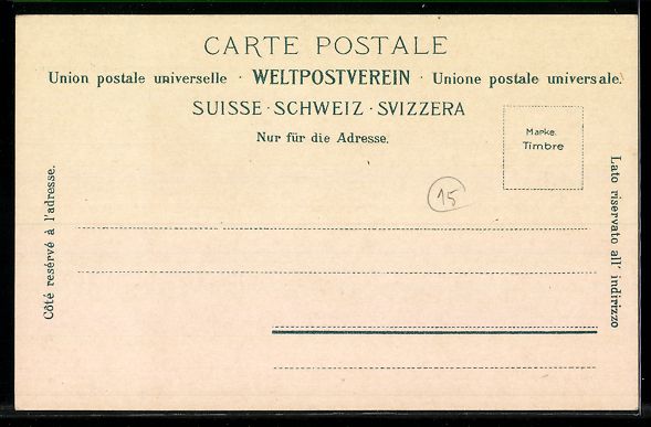 Cartoline postali: AK Lowerzersee, Fischerkahn am See – Usato da Berlin venduto da bartko-reher 1