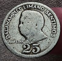 PHILIPPINEN 25 SENTIMOS 1970