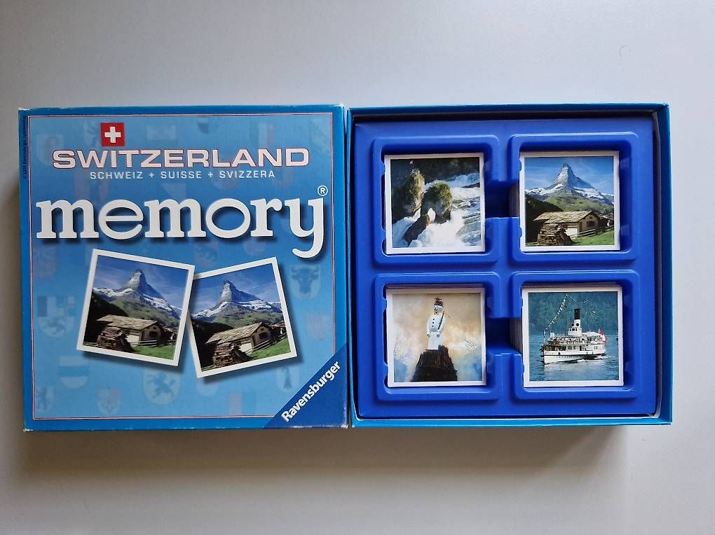 Ravensburger Giochi: Memory Switzerland – Usato da Herisau venduto da etajo