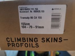 Fischer Transalp 86 Tourenfell 155cm 104-70-91mm