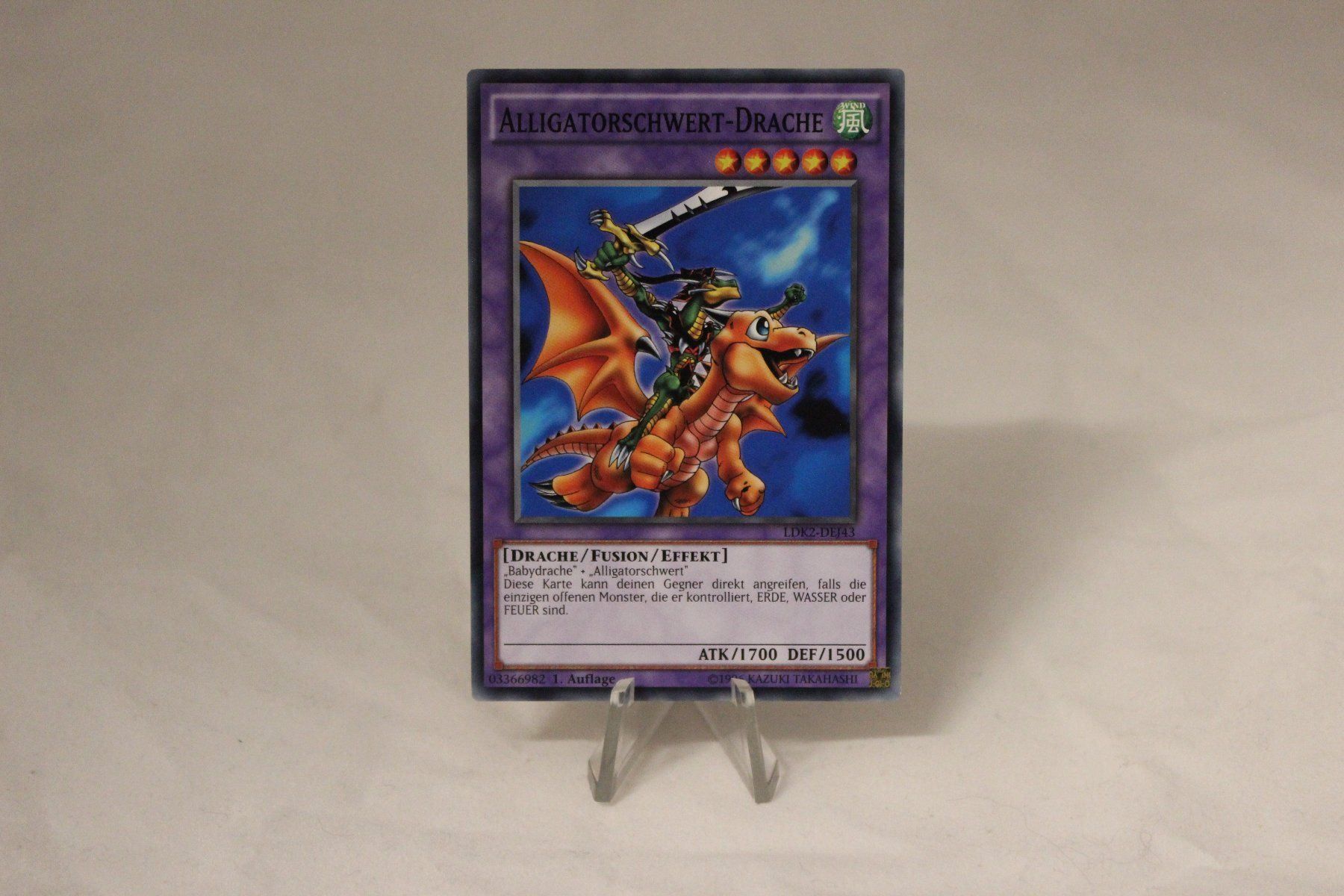Yugioh Carte collezionabili: Alligatorschwert-Drache - Yu-Gi-Oh! – Usato da Dulliken venduto da Sefty