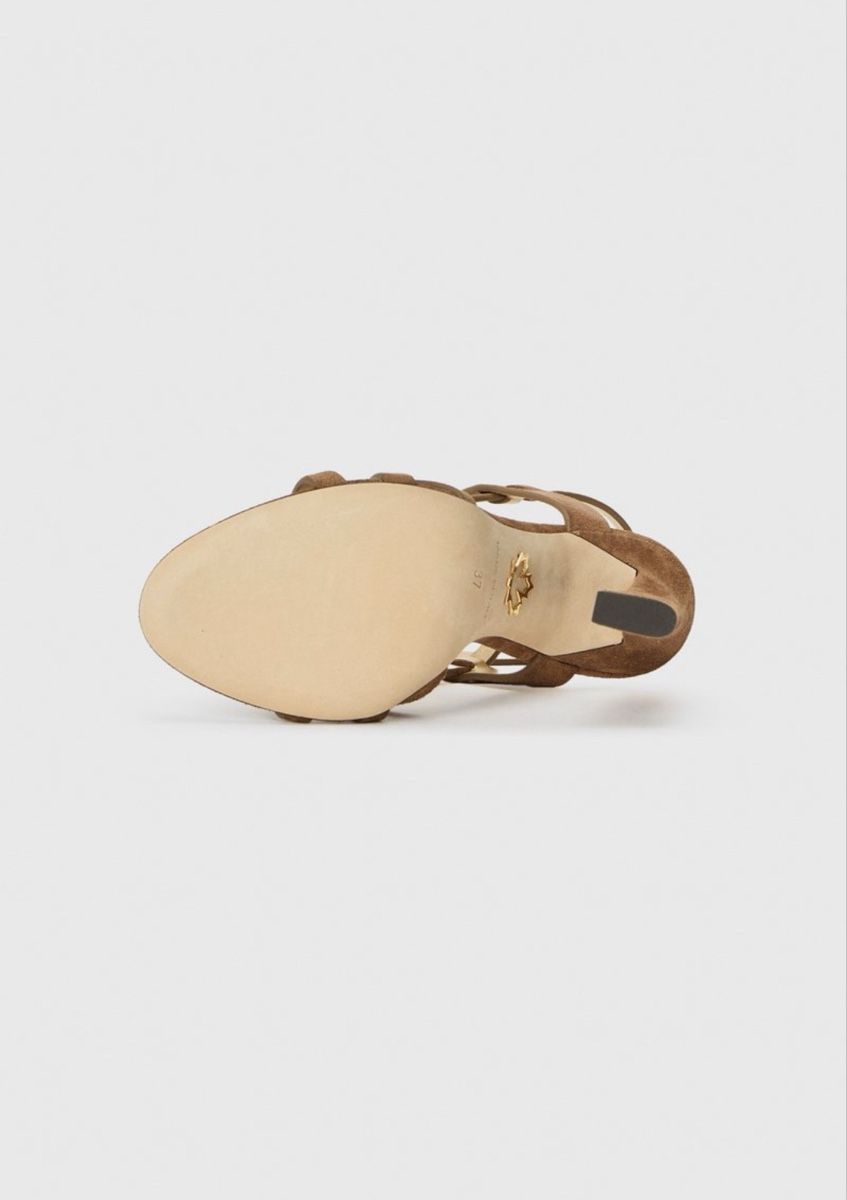 Damenschuhe: Dsquared2 High Heel Sandalette braun – Neu und originalverpackt aus Pratteln von Izabela._. 5