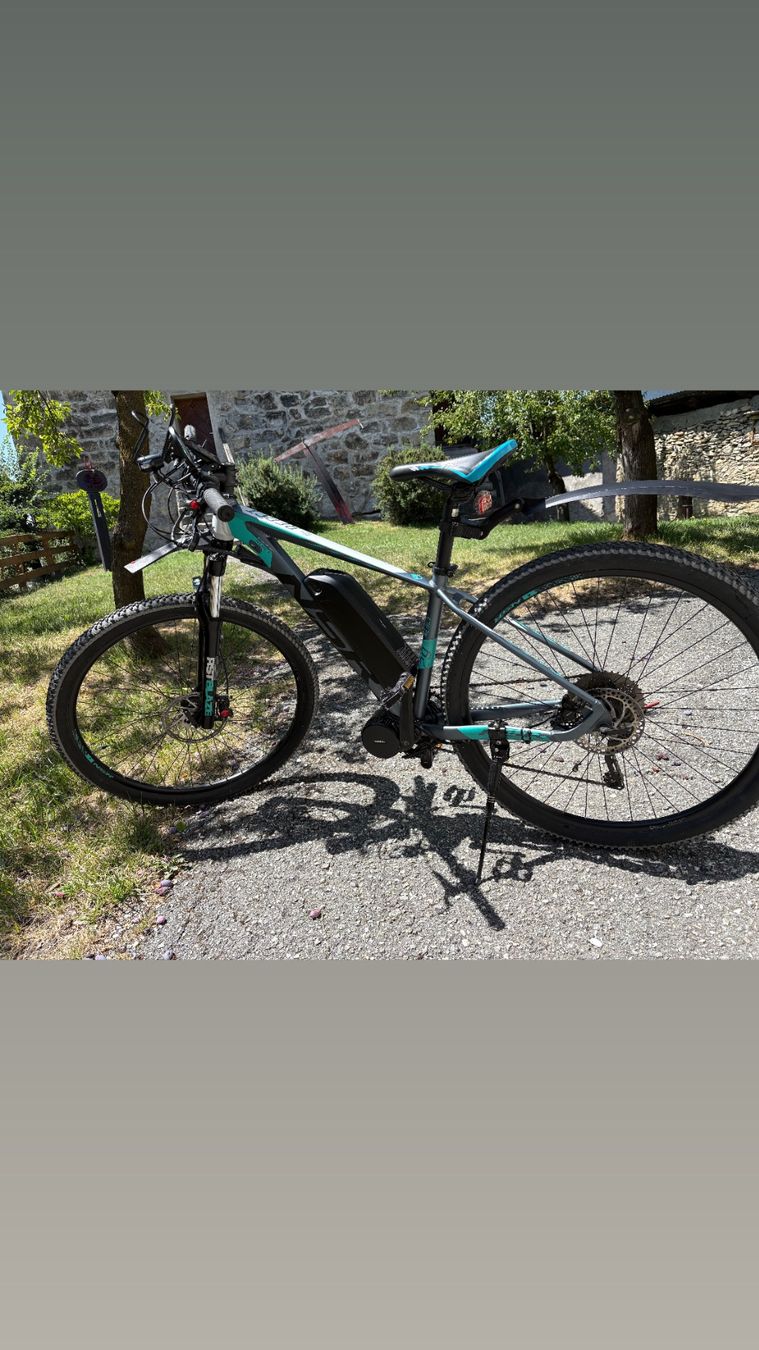 Velos: Vélo électrique gris et turquoise Marque KHS Taille M – Gebraucht aus Grimisuat von chr_hl8y 2