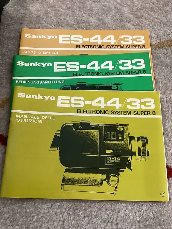 Sankyo Camcorder: Sankyo ES 44/33 – Gebraucht aus Taverne von Stefano031 1