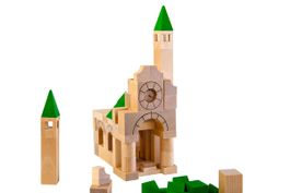 Varis Toys Baukasten Architekt - 87 Einzelteile aus FSC-Holz