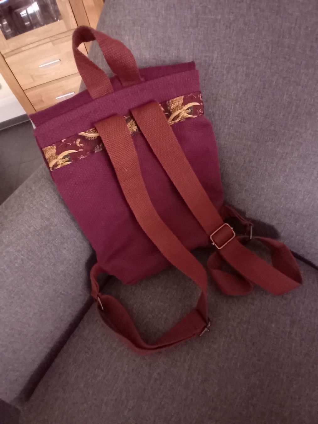 Sacs à dos: Kleiner Rucksack Blumenmuster neuwertig – Neuf (Voir description) à Burgdorf par carodesign1 3