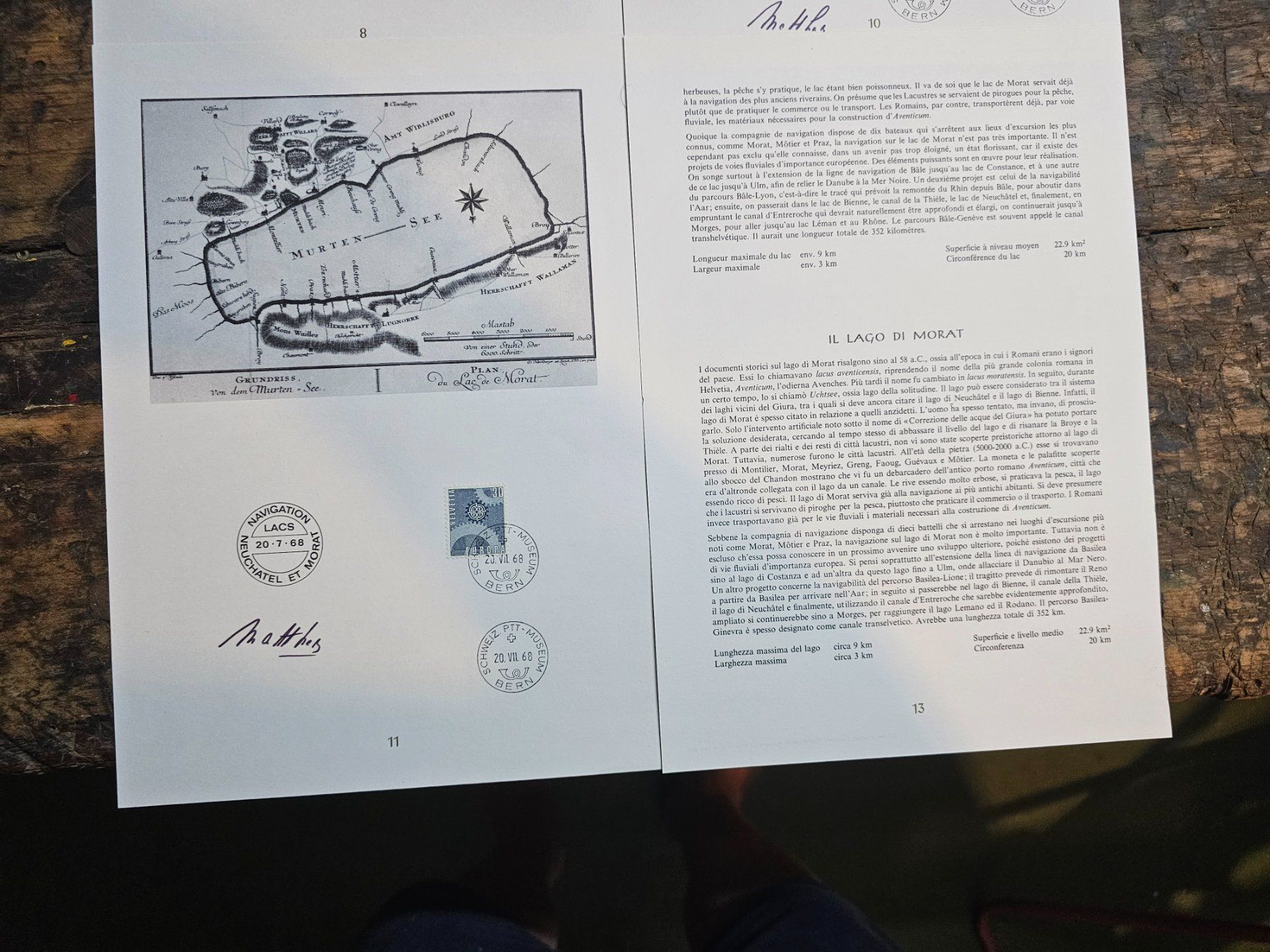 Tutti i francobolli: CH 20.VII.68 Solothurn-Yverdon / Solothurn-Murten – Usato da Monte Carasso venduto da giave 3