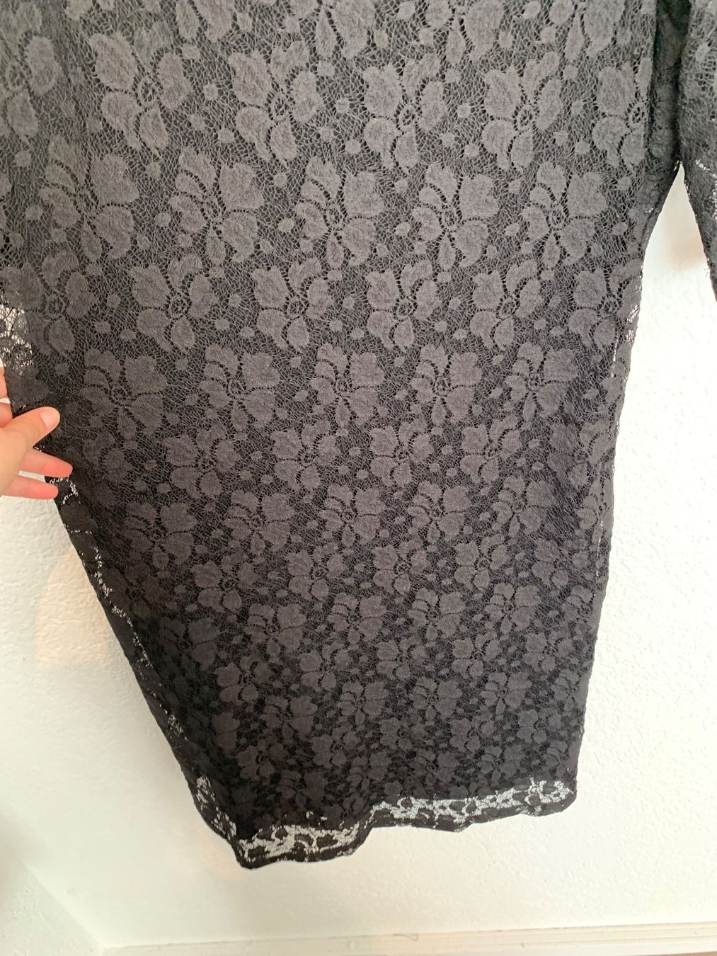 Vestiti: Milanelli Kleid Spitze schwarz Gr. M / L – Usato da Fislisbach venduto da KolibriSecondhand 5