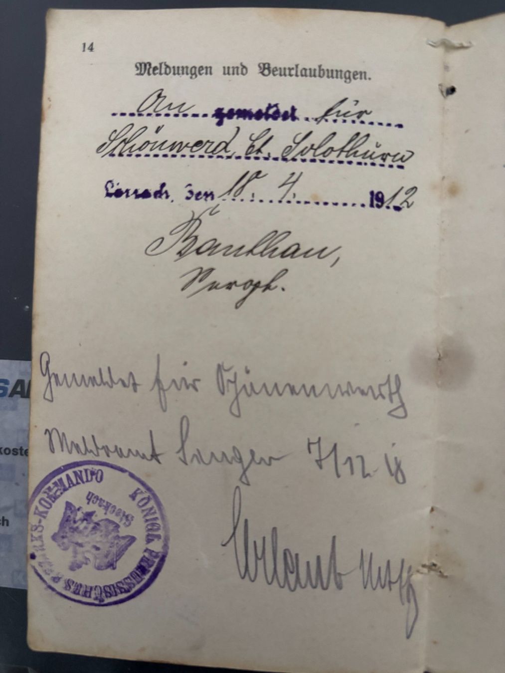 Documents: Alte Dokumente – D'occasion à Cazis par Orta8