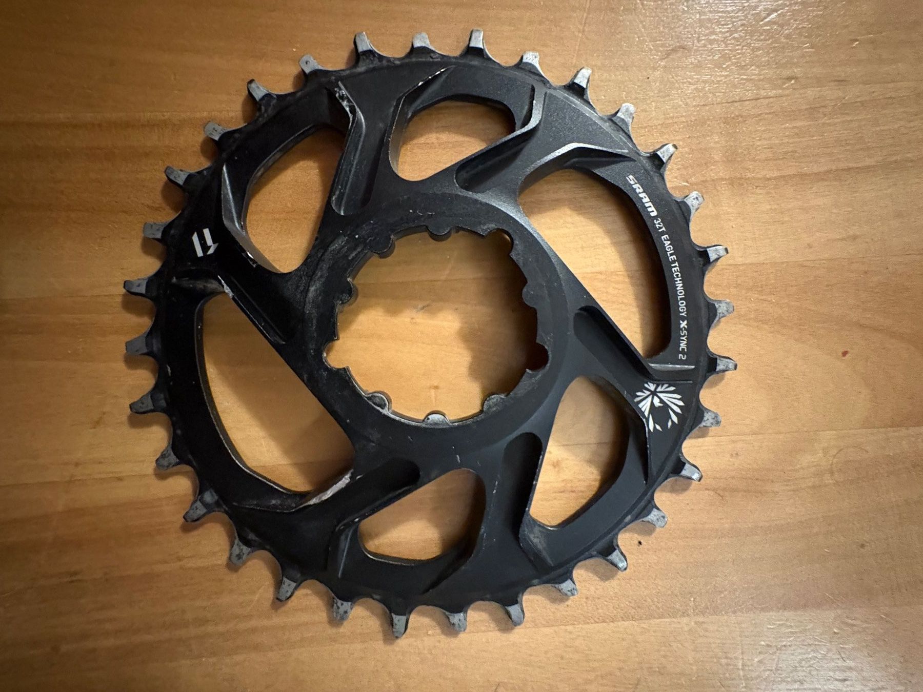 Sram Pezzi di ricambio: MTB Kettenblatt SRAM X-SYNC 2 Direct Mount, 32T, 6mm Offset – Usato da Vernier venduto da schnoidamr 1