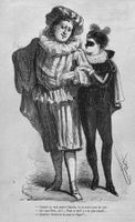 A. Belloquet - Ton - Lithographie, 1870, au bal de l' opéra