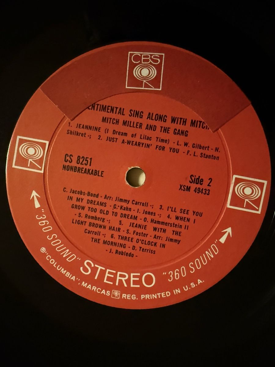Dischi in vinile: Mitch Miller Schallplatte "Sentimental" Super Zustand. – Usato da Goldach venduto da Messerguru 8