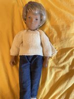 Vintage Gaby Götz Puppe, blonde Haare, blaue Augen, TOP!