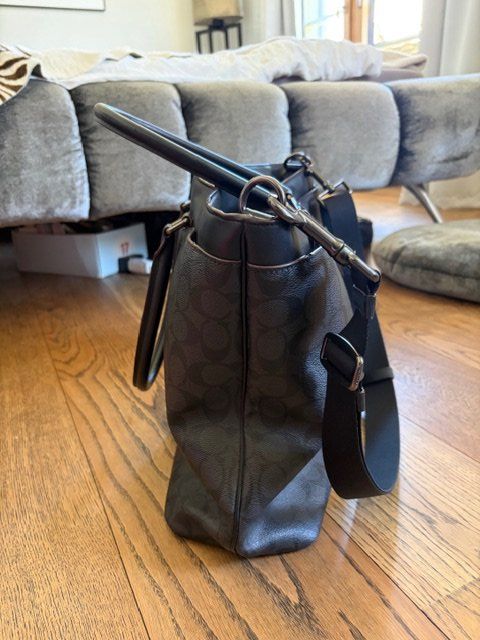 Coach Borse da donna: Schwarzes Coach Signature Canvas – Usato da Kreuzlingen venduto da kraemer84 4