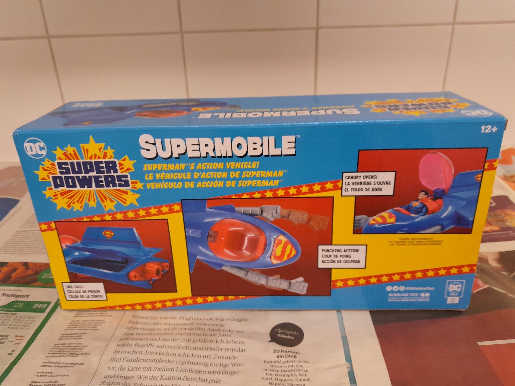 Statuette: McFarlane Toys Superman DC Super Powers Super Mobile – Nuovo e nell'imballaggio originale da Rüti ZH venduto da Alemanni 4