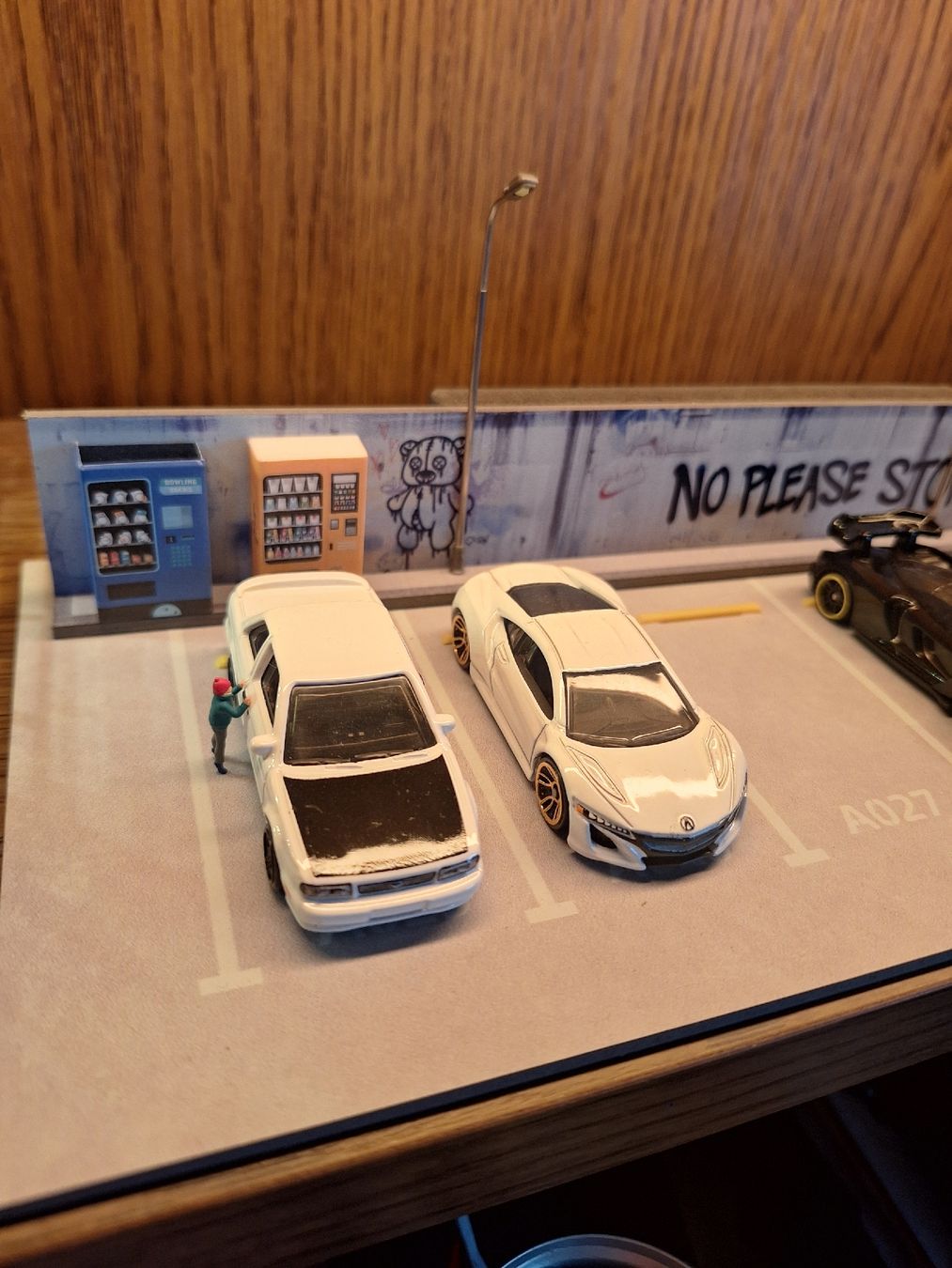 Giocattoli: 1:64 Parkplatz Szene mit Led Laternen. – Usato da Stansstad venduto da saschaz88 1