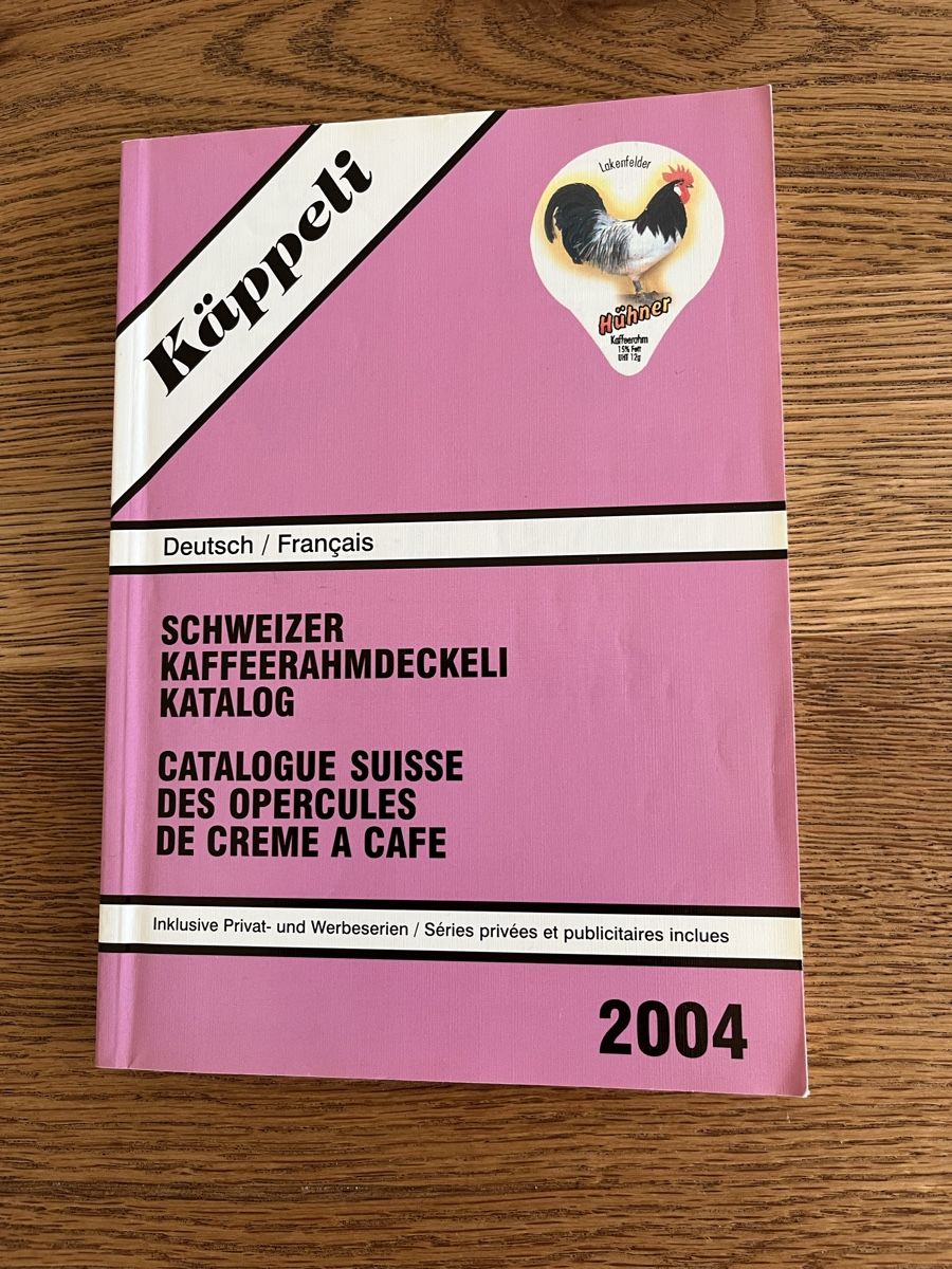 Opercules: Kaffeerahmdeckeli Kataloge – D'occasion à Schliern b. Köniz par medion3098 3