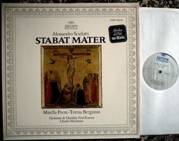 Scarlatti Stabat Mater Berganza Freni  - LP GEWASCHEN